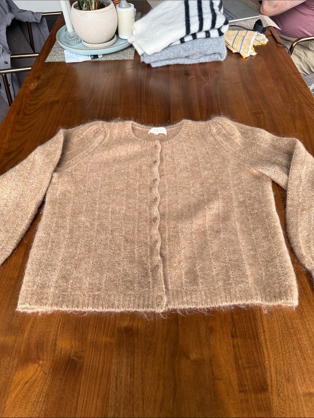 Sézane Amance Sweater - Light Camel - M